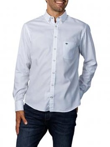 FYNCH-HATTON, Fynch-Hatton All Season Oxford Shirt white, FYNCH-HATTON Langarmhemd »FYNCH-HATTON Langarmhemd«, (1 tlg.)