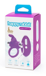 happyrabbit, Penisring „Remote Control Cock Ring“, mit Fernbedienung, Penisring ?Remote Control Cock Ring?, mit Fernbedienung