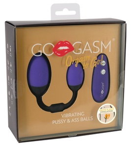 GoGasm, Liebeskugeln „Vibrating Pussy & Ass Balls “ für Vagina und Anus, 90 g, Liebeskugeln ?Vibrating Pussy & Ass Balls ? für Vagina und Anus, 90 g