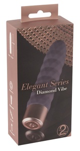You2Toys, Vibrator „Elegant Diamond Vibe“, 15 cm, Elegant Vibrator Dia