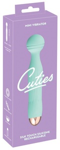 Cuties, Cuties Minivibrator | Cuties, Cuties grüner Minivibrator mit aufregender Rillenstruktur am flexiblen Köpfchen (1 Stk)