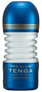 Tenga, Masturbator „Premium Rolling Head Cup”mit beweglichem Kopf zur Eichel-Stimulation und Saugeffekt, Tenga Premium Rolling Head Cup