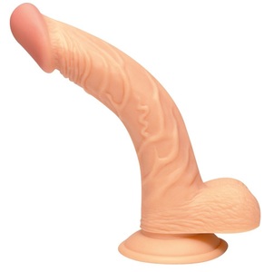 NMC, Naturdildo „Curved Passion“, 19 cm, mit Saugfuß, Naturdildo ?Curved Passion?, 19 cm, mit Saugfuß