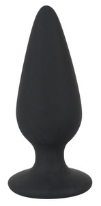 Black Velvets, Analplug „Heavy Plug Small“, mit Standfuß, Black Velvets Heavy Plug small