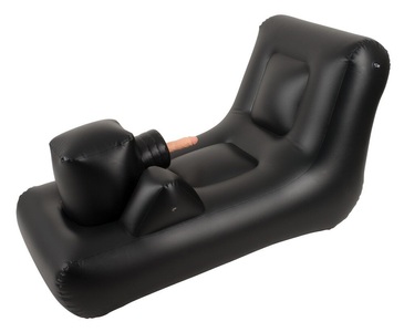 Excellent Power, Dark Magic Thrusting Bed, Sex-Liege ?Dark Magic Thrusting Bed? mit Stoßfunktion + 3 Vibratoren + Fußpumpe