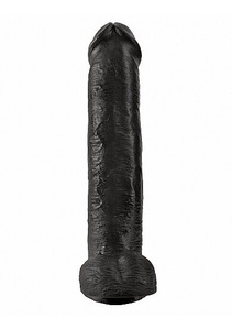 Pipedream - King Cock, 15 Inch Cock with Balls - Black, Dildo ?Cock with Balls 15
