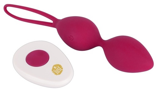LUST, Lust - Lust Love Balls pink - Liebeskugeln, Vibrokugeln, 2 Kugeln, 84 g, Ø 3,6 cm