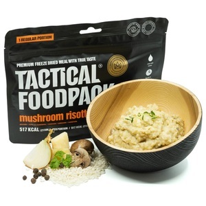 Tactical Foodpack, Tactical Foodpack - Mushroom Risotto (Pilzrisotto), Tactical Foodpack - Mushroom Risotto (Pilzrisotto)