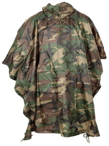 undefined, Poncho, Rip Stop, woodland, Masse: 144 x 223 cm, Poncho, Rip Stop, woodland, ca. 144 x 223 cm