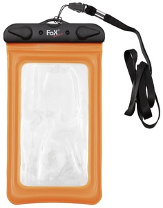 undefined, Smartphone Hülle, wasserdicht, transparent, orange, Smartphone Hülle, wasserdicht, transparent, orange