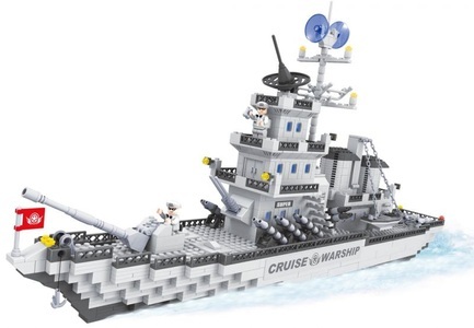 AUSINI - Grosses Kriegsschiff