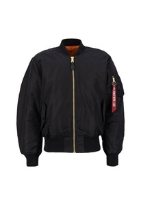 Alpha Industries, Alpha Industries - Bomberjacke MA-1 schwarz, Alpha Industries - Bomberjacke MA-1 schwarz