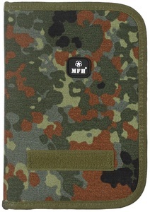 undefined, Schreibmappe, Flecktarnbezug, A5, Cordura, Schreibmappe, flecktarn, A5, Cordura