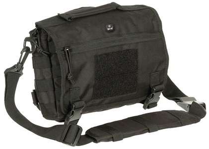undefined, Schulter-Umhängetasche, klein, MOLLE, schwarz, Schulter-Tragetasche, 