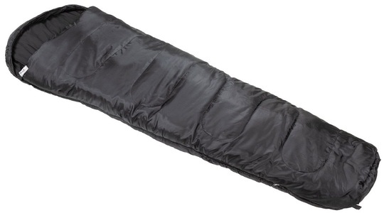 undefined, Mumienschlafsack, schwarz, Füllung 450g/qm Polyester, 2lg, Mumienschlafsack, schwarz, 2-lagige Füllung