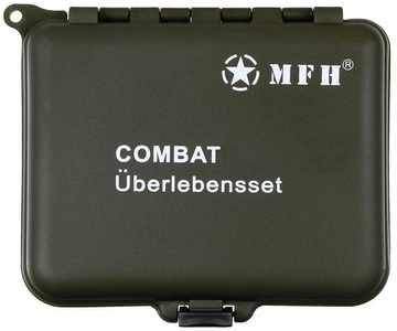 undefined, Combat Überlebensset, 36-teilig, oliv, Combat Überlebensset, 36-teilig, oliv