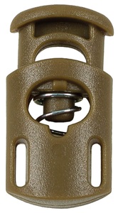 undefined, Kordelstopper, coyote tan, 10 Stk. im Pack, Kordelstopper, coyote tan, 10 Stk. im Pack