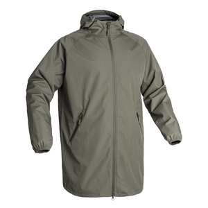 A10 Equipment, A10 Equipment - Lightshell Rain Protect Regenjacke lang (oliv), A10 Equipment - Lightshell Rain Protect Regenjacke lang (oliv)