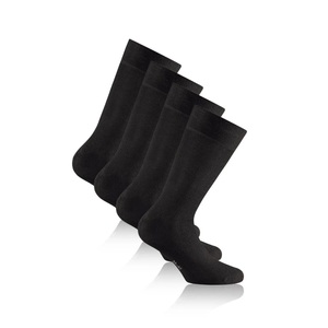 Rohner Socken, Rohner Socken - Bambus schwarz (2er Pack), 