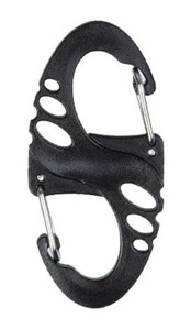 undefined, Tactical S-Hook Karabiner 10er-Pack - schwarz, Tactical S-Hook Karabiner 10er-Pack - schwarz