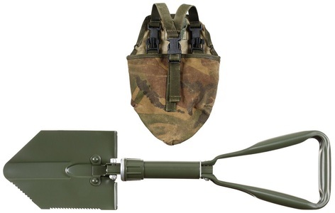 undefined, BW Klappspaten, 3-teilig, oliv, mit gebrauchter Tasche, BW Klappspaten, 3-teilig, oliv, mit gebrauchter Tasche