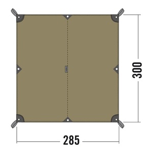 Tatonka, Tatonka - Tarp 2 TC 285cm x 300cm cocoon
