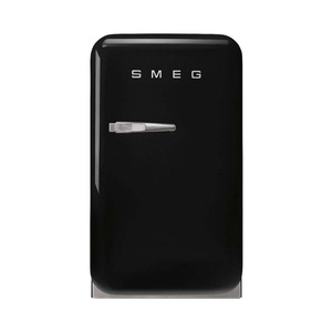 Smeg FAB5RBL6 Mini-Kühlschrank Schwarz rechts