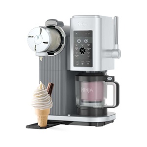 Ninja NC701CH CREAMI Swirl Eismaschine Silber