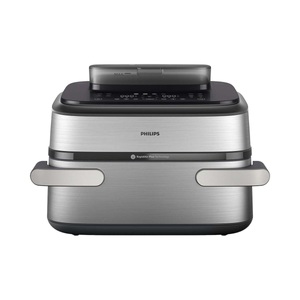 Philips, Philips NA565/92 Steam Airfryer Megabasket 9.5 L Schwarz / Silber, PHILIPS NA565/92 Steam Airfryer Megabasket