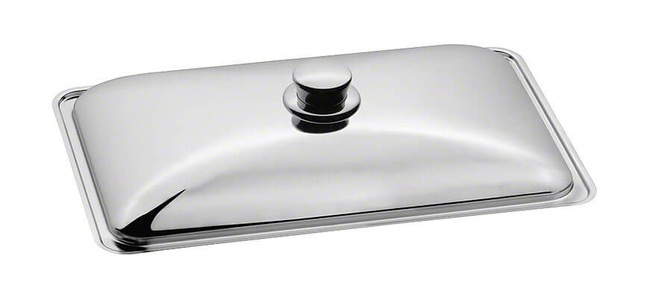MIELE, Miele HBD 60-22 Bräterdeckel - Bräterdeckel (Edelstahl), Miele Pfannendeckel HBD60-22 39 cm, Silber