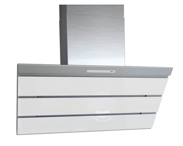 Wesco, Wesco WHE virago 120 Dunstabzugshaube Abluft Glas weiss, Wesco WHE virago 120 Dunstabzugshaube Edelstahl Abluft Glas weiss