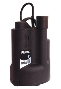 Flotec, Flotec ComPac 150 mit integriertem Schwimmerschalter, Tauchpumpe, Flotec ComPac 150 mit integriertem Schwimmerschalter, Tauchpumpe