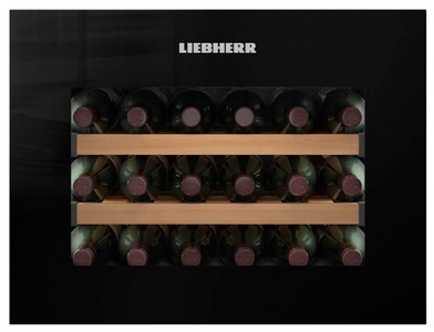 LIEBHERR, Liebherr WKEgb 582 Weinkühlschrank schwarz, Liebherr WKEgb 582 Weinkühlschrank schwarz