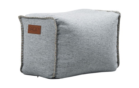 Sackit, Sackit RETORit Hocker Square Puff Sitzsack sand, 