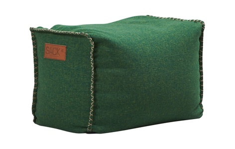 Sackit, Sackit RETORit Hocker Square Puff Sitzsack grün, 