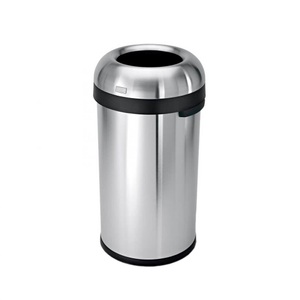 Simplehuman, Simplehuman CW1407 offener Kugelabfalleimer 60l, Abfallsammler, 60 Liter, offen