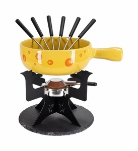 Nouvel, Nouvel Mini Fondue Bar Edelweiss Käsefondue Set 11-tlg, Nouvel Mini Fondue Bar Edelweiss Käsefondue Set 11-tlg