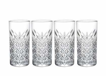 Mäser, Mäser Timeless Longdrink-Glas 45 cl, 4er Set, 