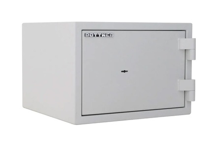 Rottner, Rottner FireSafe 30 DB Premium Feuerschutztresor, Rottner feuersicherer Dokumententresor S2 Fire Safe 30 Doppelbartschloss lichtgrau