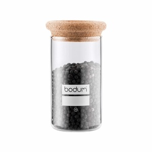 BODUM, Bodum Yohki Kork Vorratsglas 0.25 l, Bodum Yohki Kork Vorratsglas 0.25 l