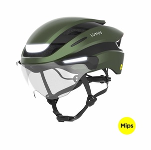 Lumos, Lumos Ultra E-Bike Velohelm grün, Lumos Ultra E-Bike MIPS Fahrradhelm Grün