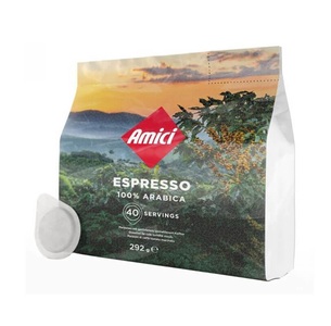 Amici, Amici E.S.E. Portionen Espresso Kaffeekapseln, Amici 1 Sachet à 40 Portionen Espresso ? Diverse Kaffeekapseln/Kaffeepads
