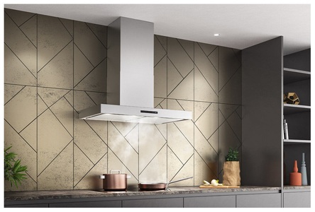 Wesco, Wesco WHE Quadro Rand 7-90 Dunstabzug Edelstahl Umluft, Wesco WHE Quadro Rand 7-90 Dunstabzug Edelstahl Umluft