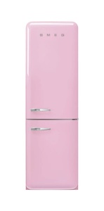 SMEG, Kühl-Gefrier-Kombination FAB32RPK5, Smeg FAB32RPK5 Kühl-Gefrierkombination Cadillac Pink rechts