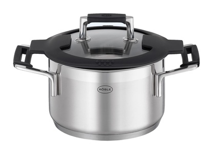 Rösle, Rösle Silence Pro Kochtopf m/D ø 16cm, Rösle Silence Pro Kochtopf 16 cm Edelstahl