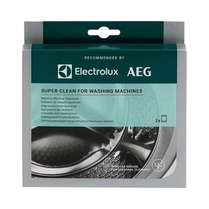 Electrolux, Electrolux M2WCP050 Super Clean Box Tiefenreiniger, Electrolux SuperClean M2WCP051 Entfetter und Tiefenreiniger für Waschmaschinen ? Waschmittel/Duftflacon