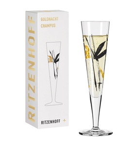 Ritzenhoff, Ritzenhoff Goldnacht Champagnerglas #22, Ritzenhoff Goldnacht Champagnerglas #22