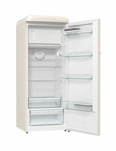 Gorenje, Gorenje ORB 615 DC Kühlschrank Champagner rechts, 
