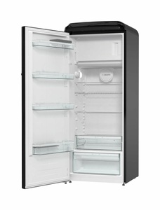 Gorenje, Gorenje ORB 615D BK-L Kühlschrank Schwarz links, 
