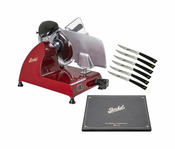 Berkel, Berkel Homeline RL 250 - Aufschnittmaschine Rot, Berkel Red Line 250 Schneidemaschine Rot